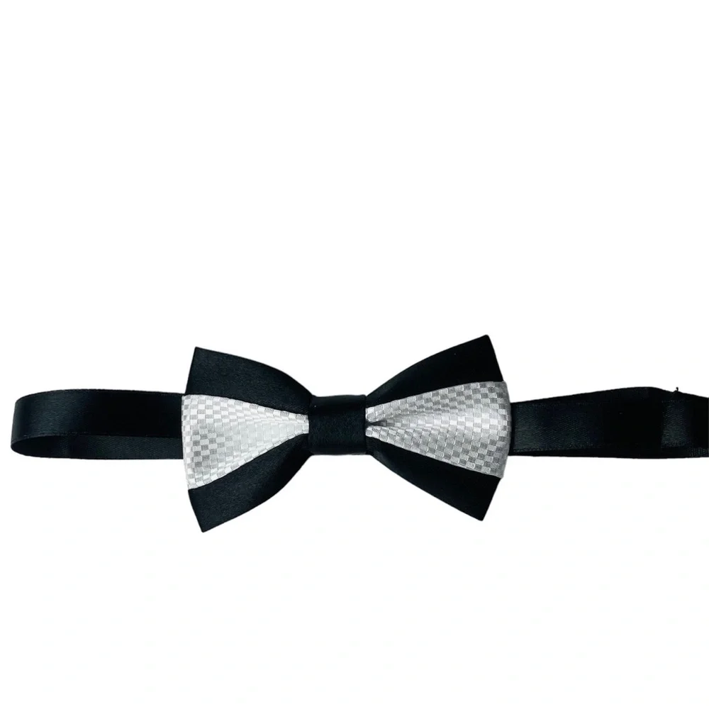 Black and White Bow tie